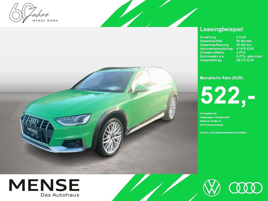 Audi A4 allroad 50 TDI quattro S tronic Matrix|HUD|SD Leasing