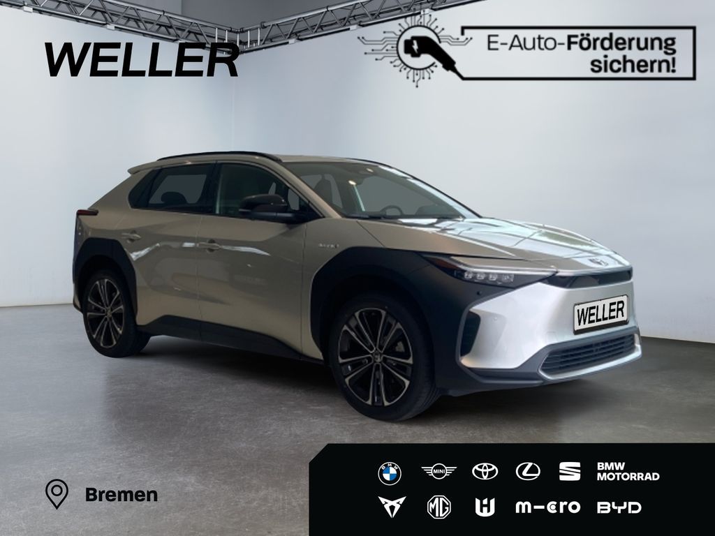 Toyota bz4X BEV 150kWh ECV 4x2 5-tuerig TEAMPLAYER Grun Leasing