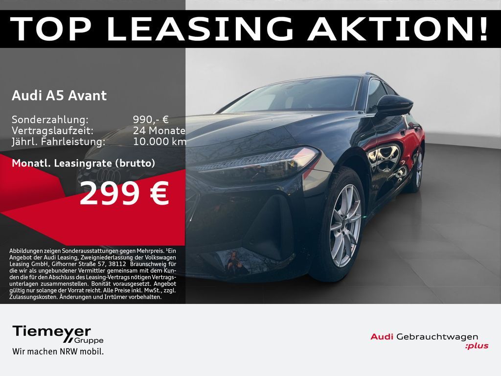 Audi A5 Avant TFSI BF-DISPLAY AHK MATRIX ASSIST KAMER Leasing