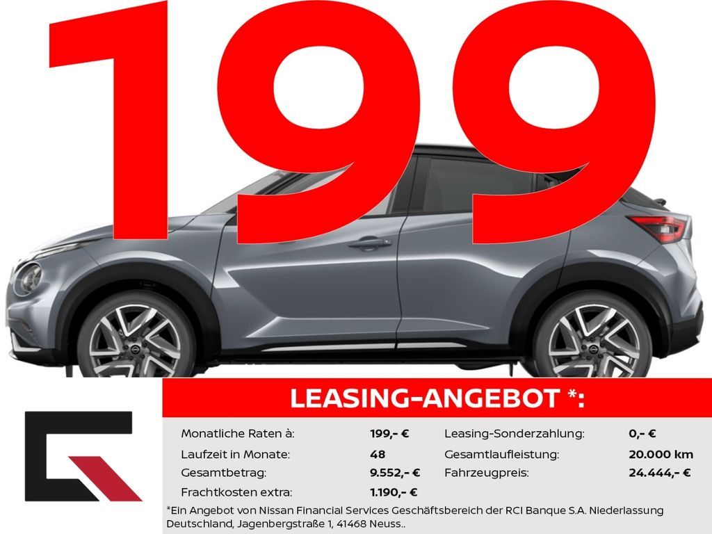 Nissan Juke N-DESIGN 114PS Automatik Winter/Bose/beh.WS Leasing