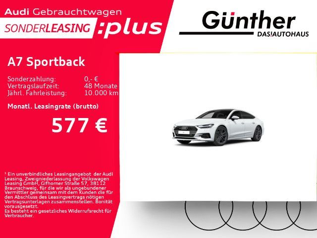 Audi A7 Sportback 45 TFSI QUATTRO S LINE+WINTERR+MATR Leasing