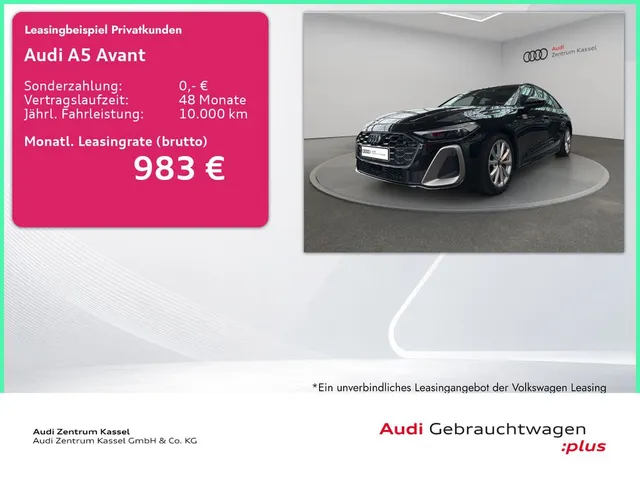 Audi A5 Avant e-hybrid qu. S line Matrix B&O HuD 360°