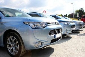 Plug-In Hybridauto Mitsubishi Outlander PHEV