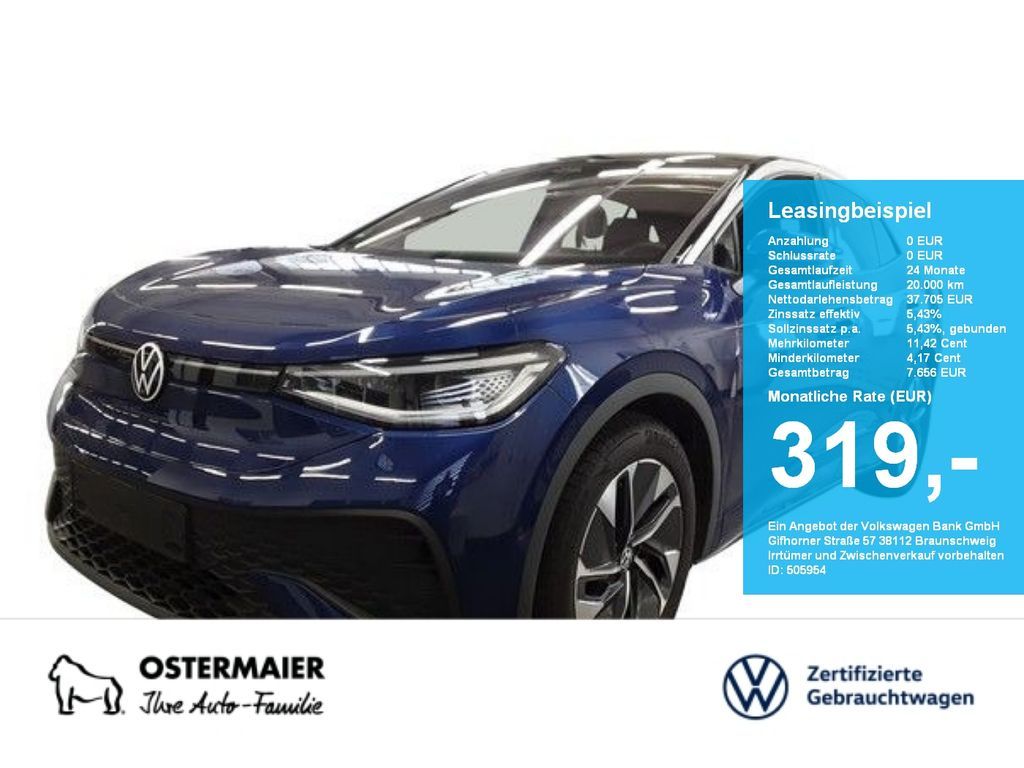 Volkswagen ID.5 PRO 286PS NP.68T ACC.5J-G.WÄRMEPUMPE.AHK.AR Leasing
