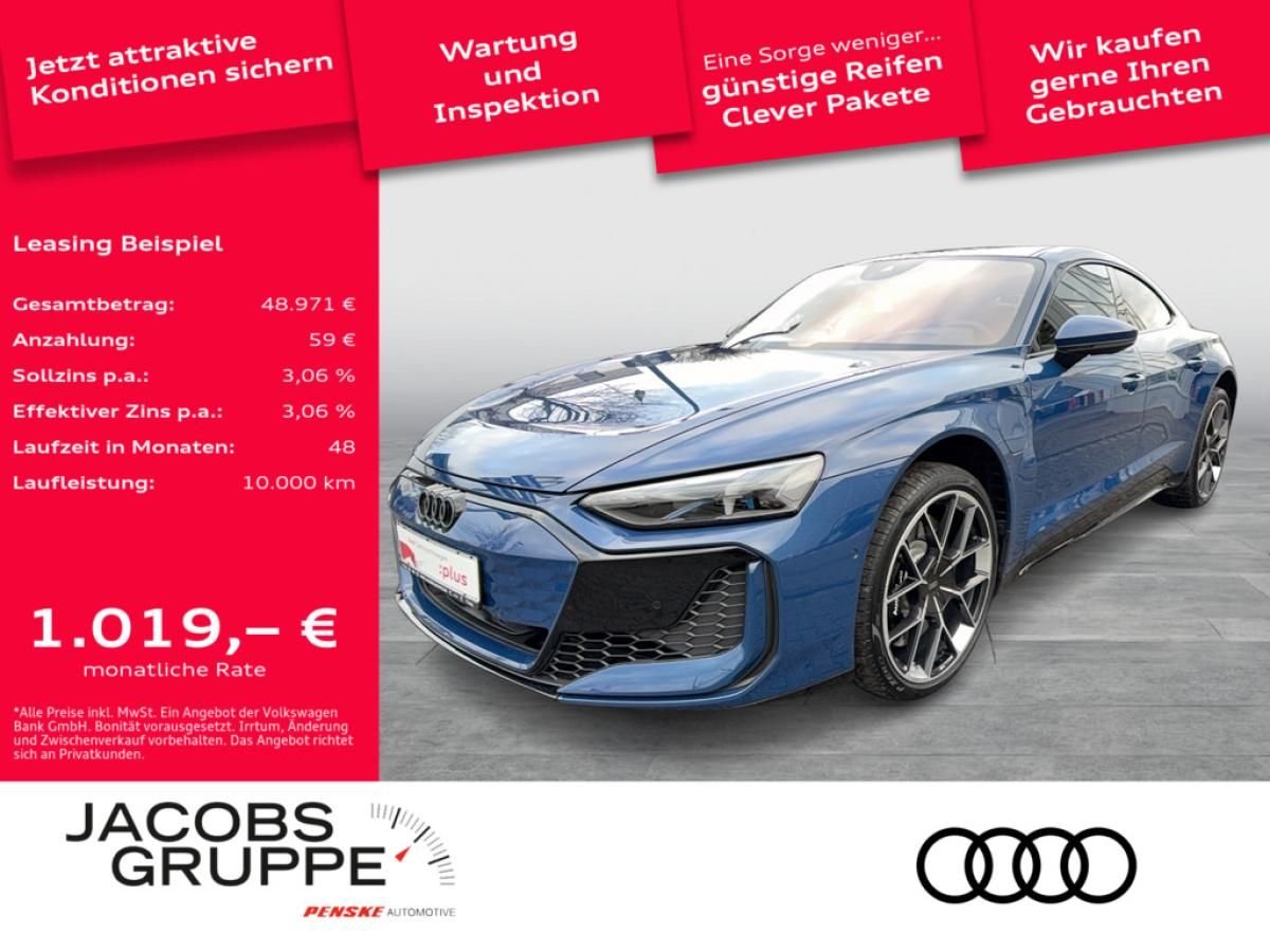 Audi RS e-tron GT Facelift/Laser/Pano/HuD/360°/S-Sitze pro/21Zoll Leasing