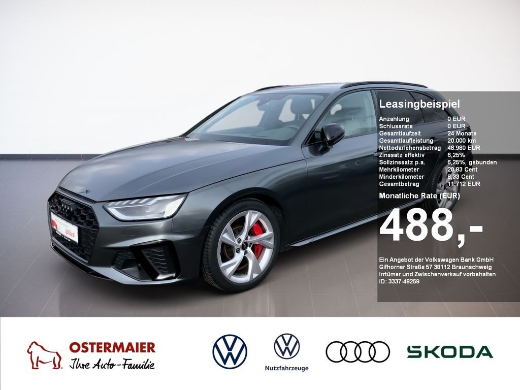 Audi S4 Avant 3.0TDI 341PS QUATTRO B&O.MATRIX.STANDHZ Leasing