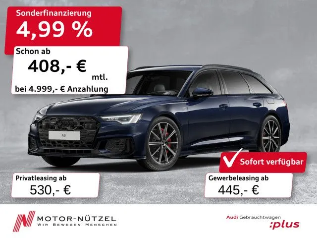 Audi A6 Avant 55 TFSI e QU S-LINE MATRIX+HuD+AHK+360°