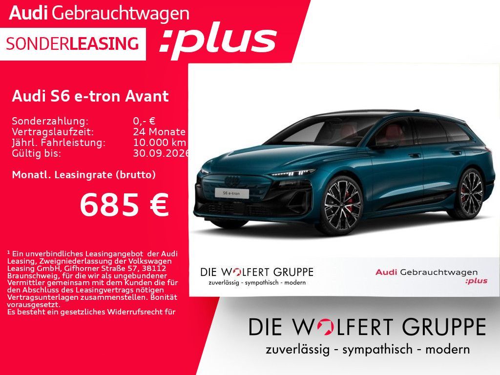 Audi S6 Avant e-tron 