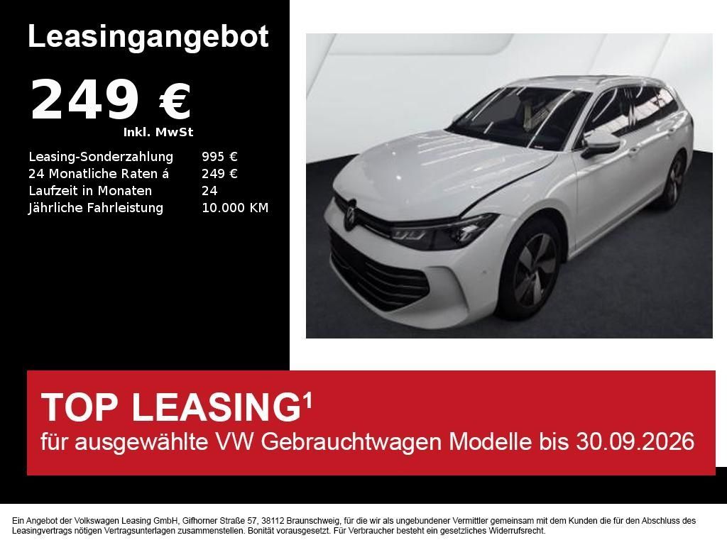 Volkswagen Passat Variant Business 1.5 eTSI DSG ACC+AHK+KAM Leasing