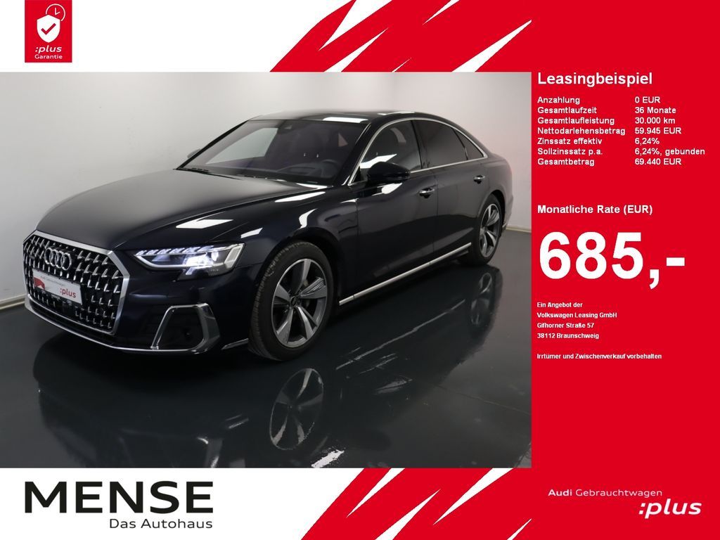 Audi A8 50 TDI quattro |Matrix|Luft|Pano|ACC|STH|HUD Leasing