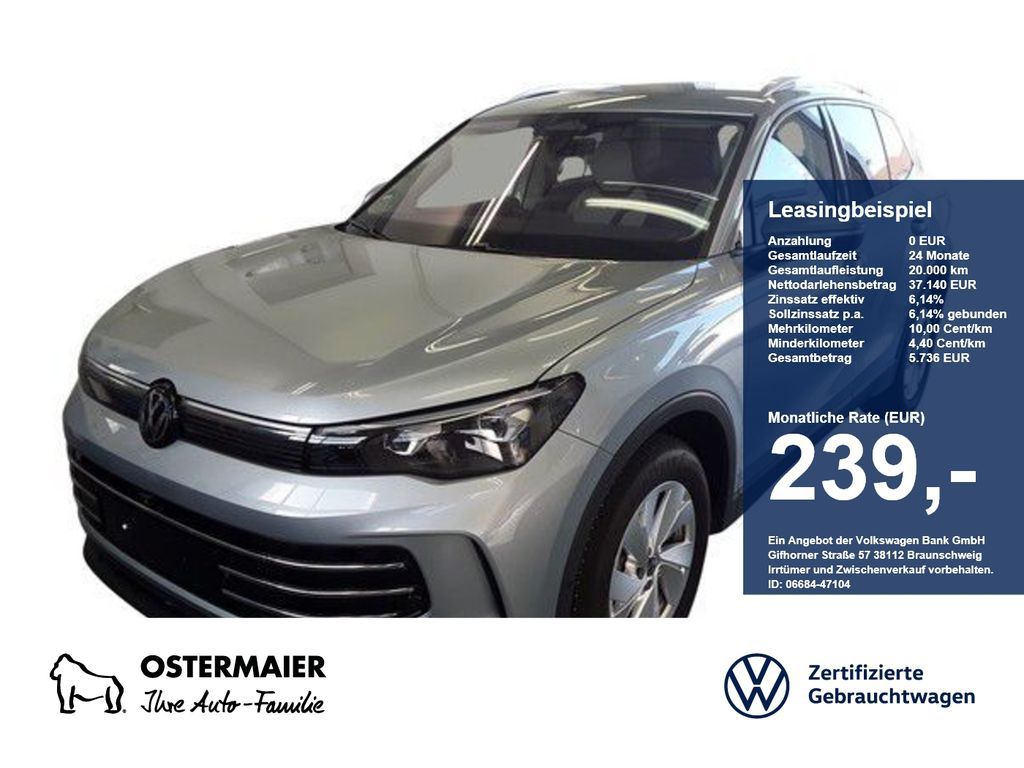 Volkswagen Tiguan ELEGANCE 2.0TDI 150PS DSG ACC.5J-G.AHK.ST Leasing
