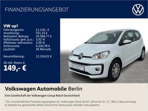 Volkswagen up! 1.0 Klima Radio SHZ GRA PDC