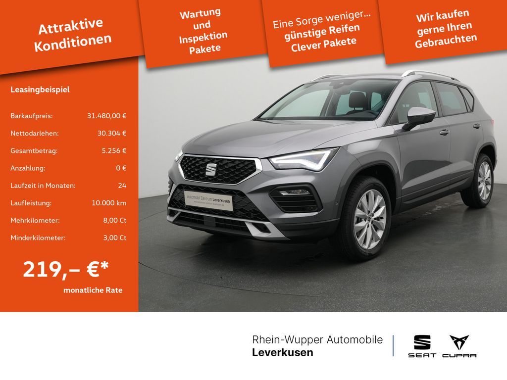 Seat Ateca 1.5 TSI Road Edition AHK ACC FACEL. LED Leasing