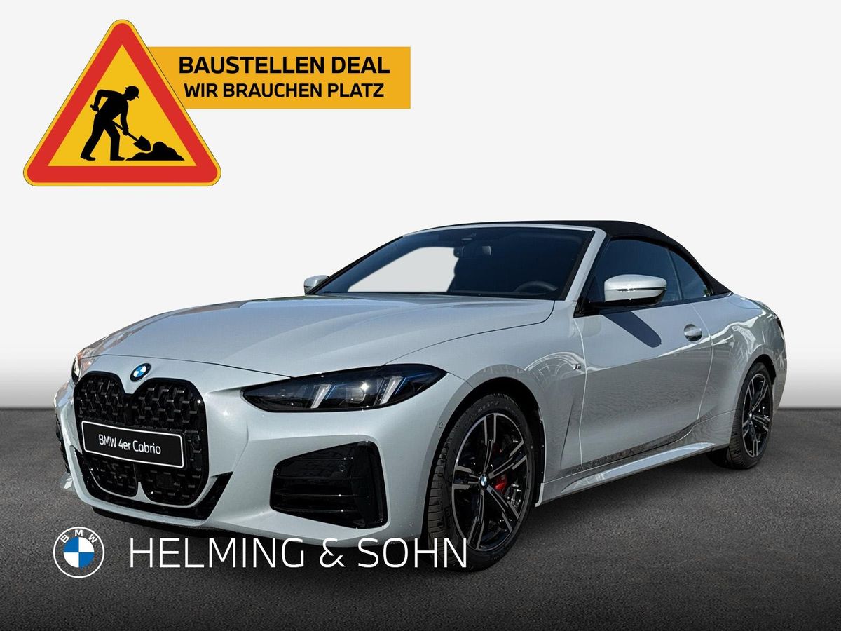 BMW 420 i Cabrio M Sport Pro☀️|UPE 76.350€|Sofort verfügbar Leasing