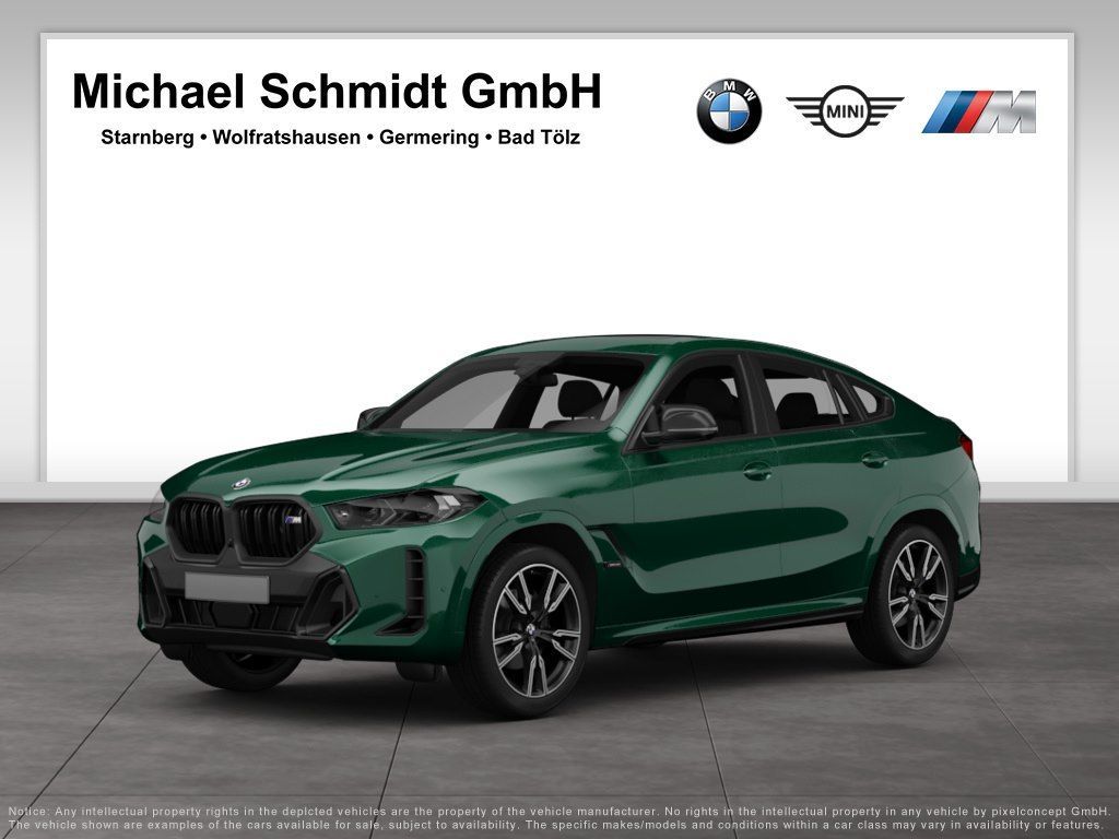 BMW X6 M60i xDrive Gestiksteuerung HK HiFi DAB LED Leasing