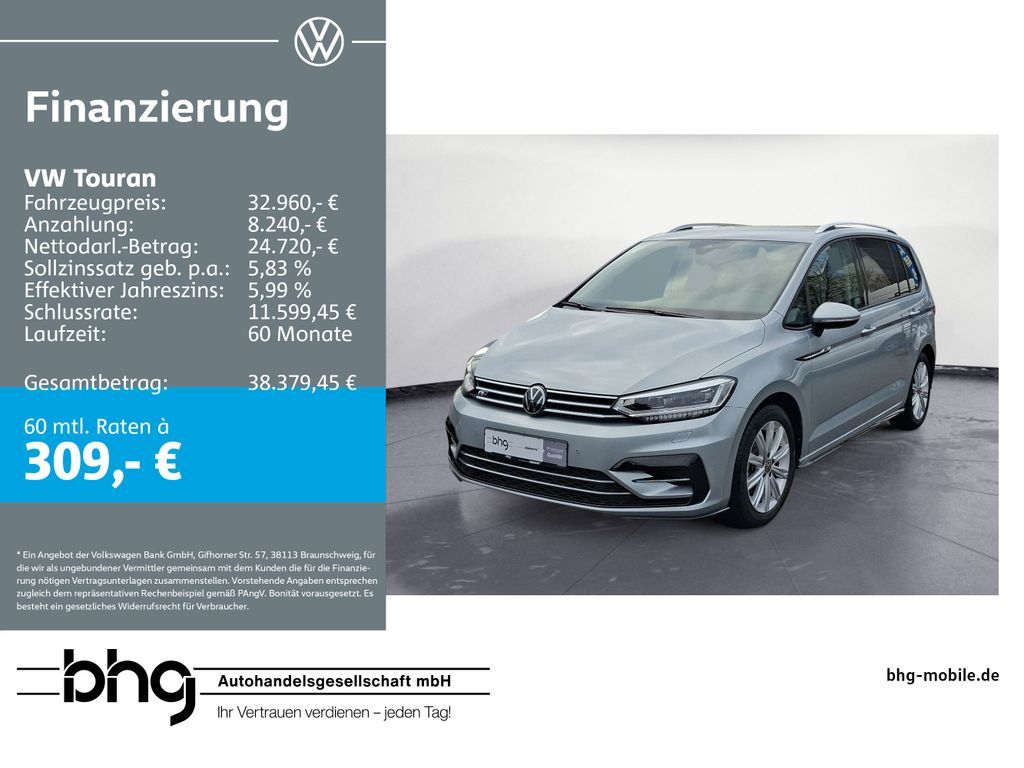 Volkswagen Touran 1.5 TSI ACT OPF DSG Comfortline Leasing