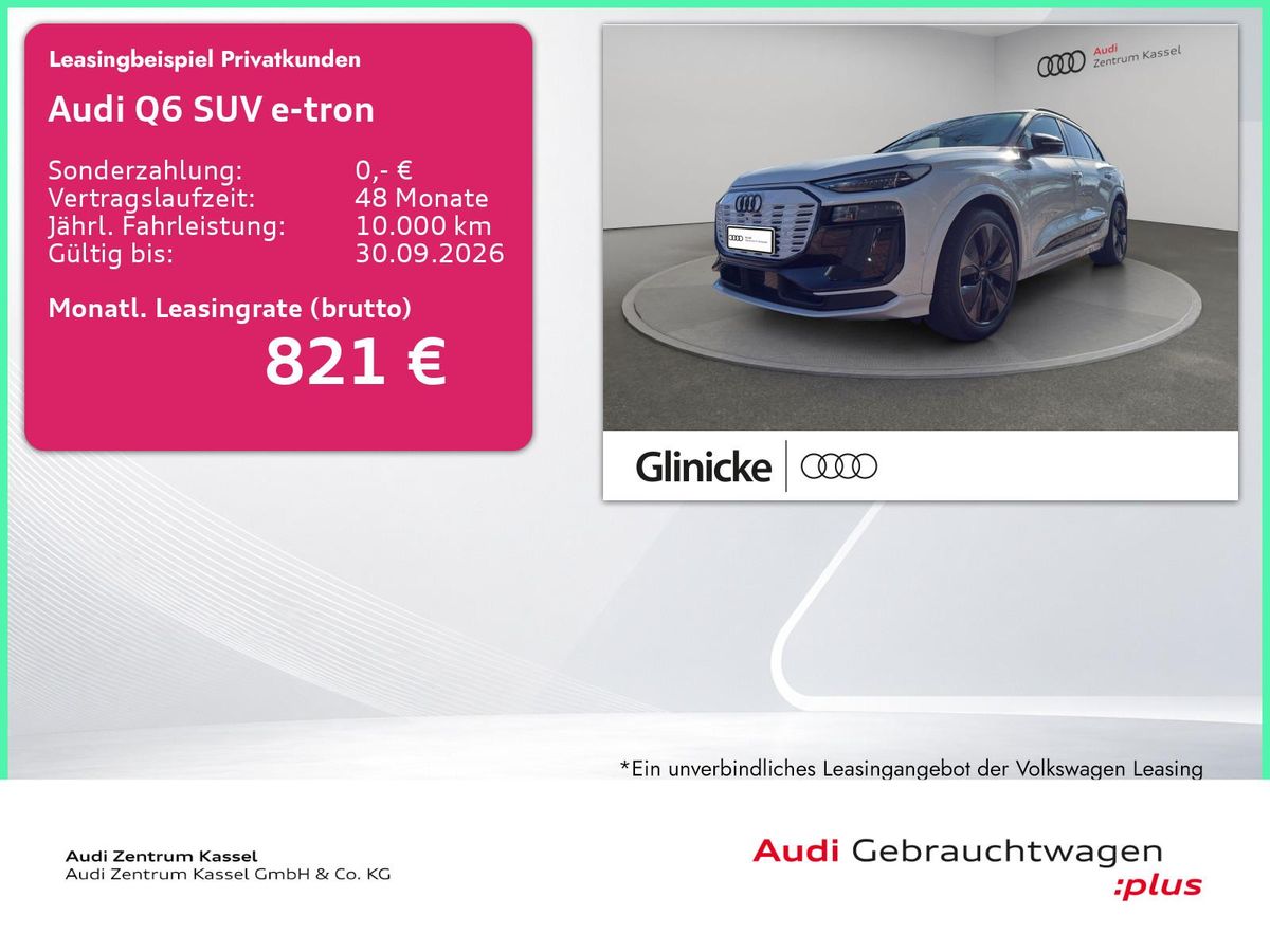 Audi Q6 e-tron Q6 SUV e-tron qu S line Matrix LED HuD B&O Pano Leasing