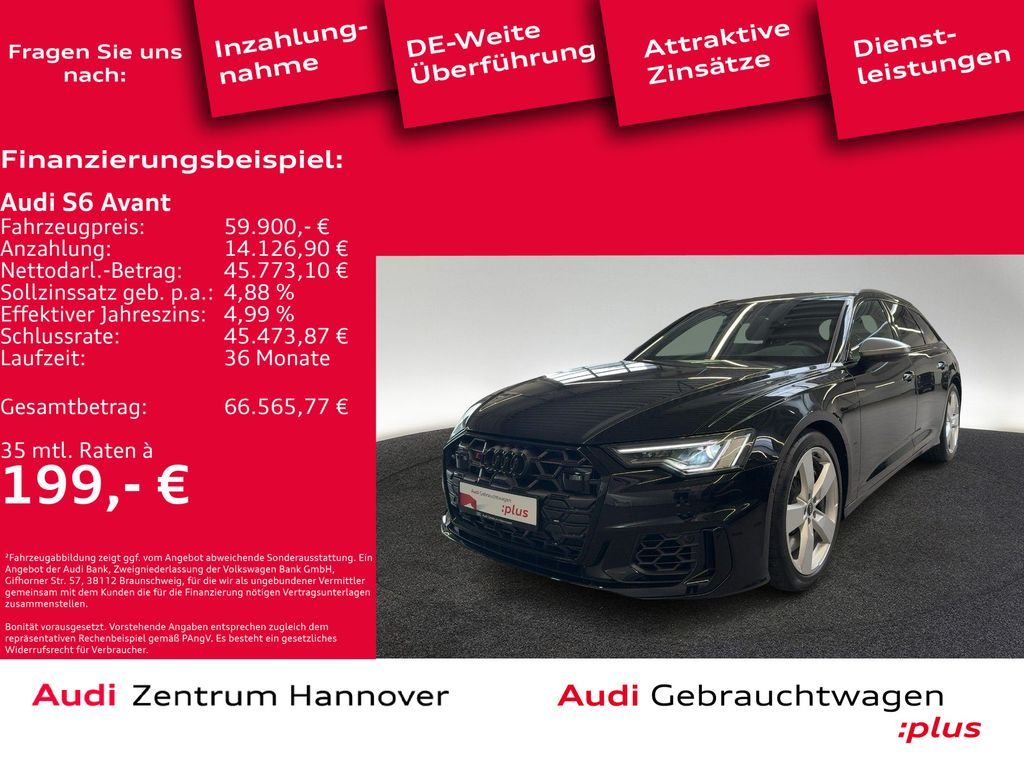 Audi S6 Avant 55 TDI quattro Kamera LED Memory virtua Leasing