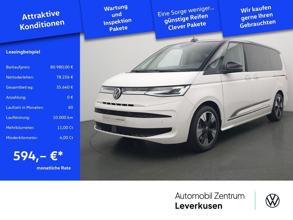 Volkswagen T7 Multivan TDI Edition Lang 7-SITZE STANDHZ DCC Leasing