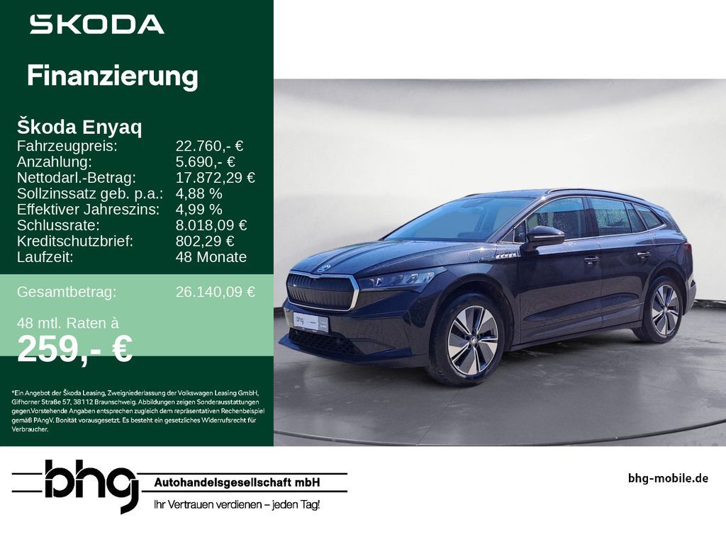 Skoda ENYAQ 50 DSG NAVI*APP-CONNECT*KAMERA* Leasing