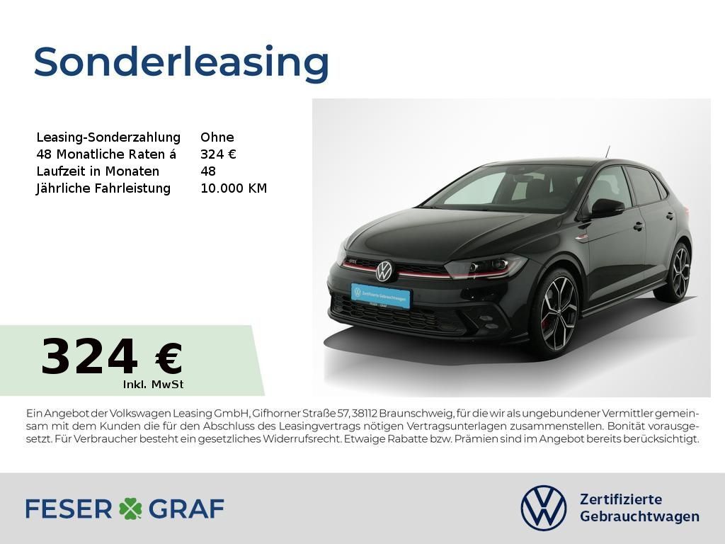 Volkswagen Polo GTI 2.0 TSI DSG Navi Pano Kamera LED SiHz Leasing