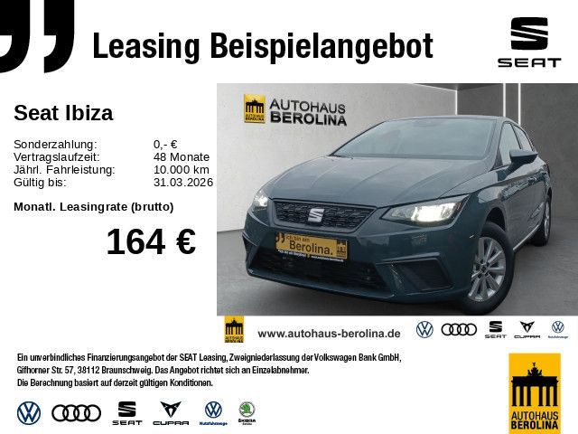 Seat Ibiza 1.0 TSI Road Edition DSG *GRA*NAV*PDC*SHZ* Leasing