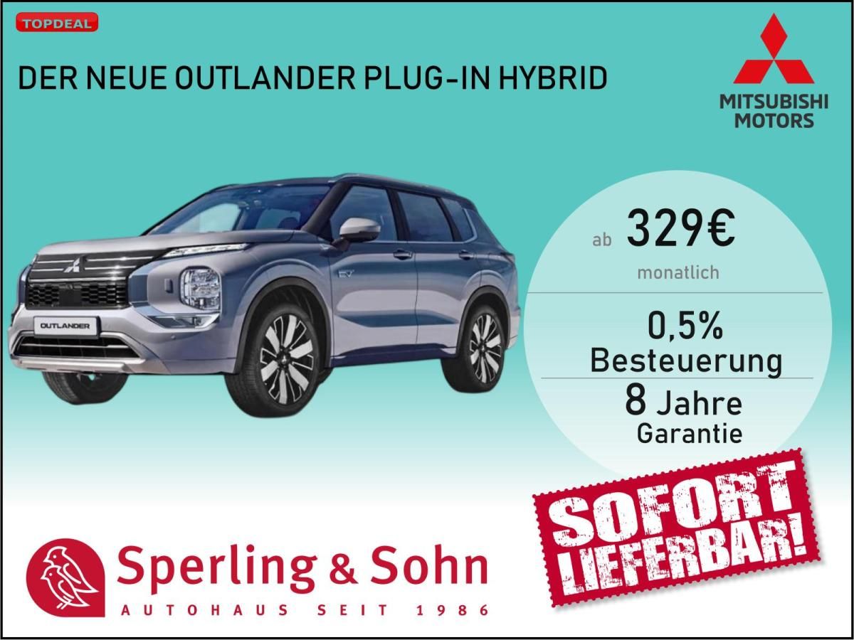 Mitsubishi Outlander Plug-In Hybrid TOP mit 0,5%-Regelung ❗