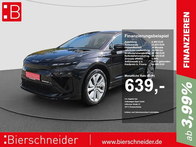 Skoda Enyaq Coupé 85 Loft AHK NAVI PANO ACC MATRIX SIT