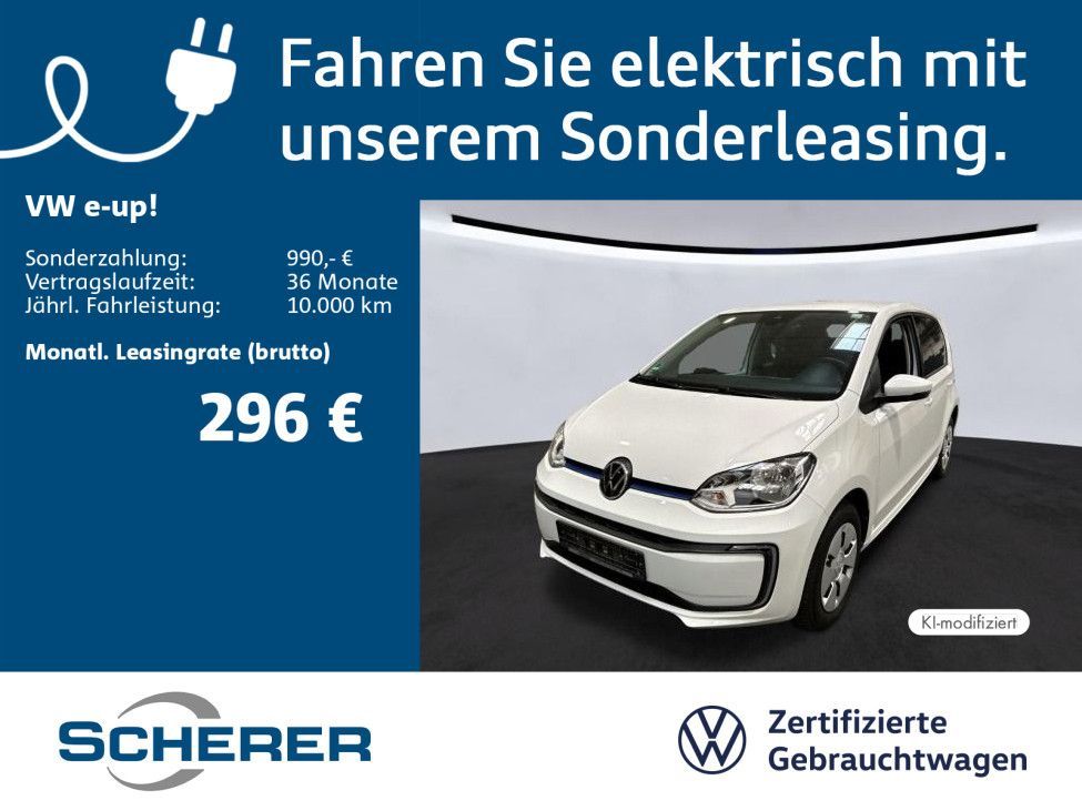 Volkswagen e-up! Edition RFK*SHZ*EPH*RS*GRA uvm... Leasing