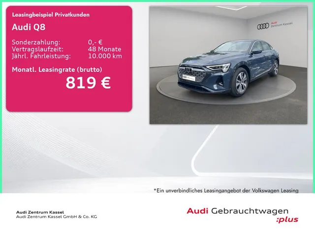 Audi Q8 SB 50 e-tron qu. Matrix Pano Leder 360°