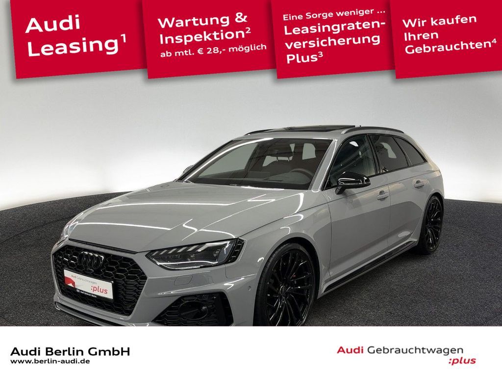 Audi RS 4 Avant tiptr. NAVI 360°K PANO HUD MATRIX VIR Leasing