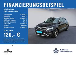 Volkswagen T-Roc GOAL 1.0 TSI LED+NAVI+App-Connect