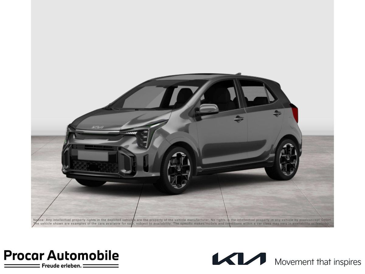 Kia Picanto 1.0 GDI AMT GT-Line NAVI LED LM Leasing