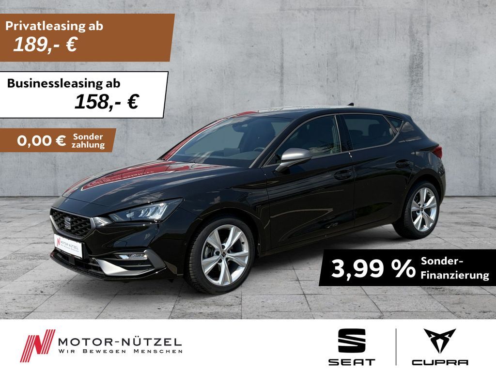 Seat Leon 2.0 TDI DSG FR-LINE LED+NAV+APP+ACC+SHZ+RFK Leasing