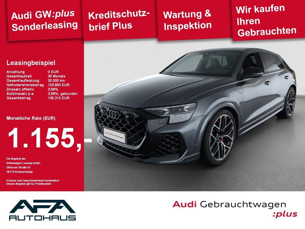 Audi RS Q8 TFSI qu. tiptr. RS-Sportabgas*Pano*B&O*AHK Leasing