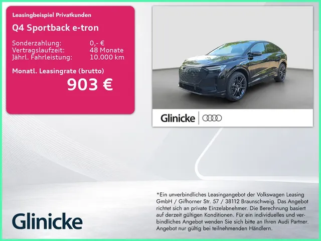 Audi Q4 Sportback e-tron quattro 220 kW