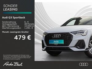 Audi Q3 Sportback 35TFSI 150PS S tronic Matrix NAVI Leasing