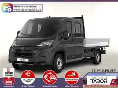 Peugeot Boxer Pritsche DoKa 435 AT L4 AHK CarP Kam Visib Leasing