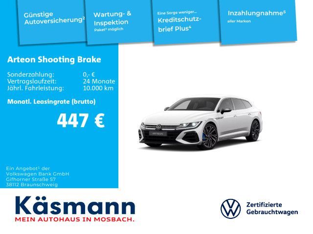 Volkswagen Arteon Shooting Brake R 4M AHK 360 MATRIX LEDER Leasing