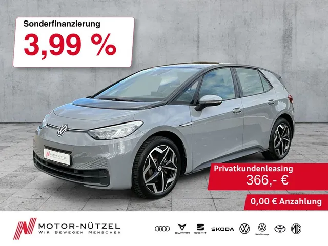 Volkswagen ID.3 PURE PERFORMANCE 110KW LED+NAVI+SHZ+APP+19"