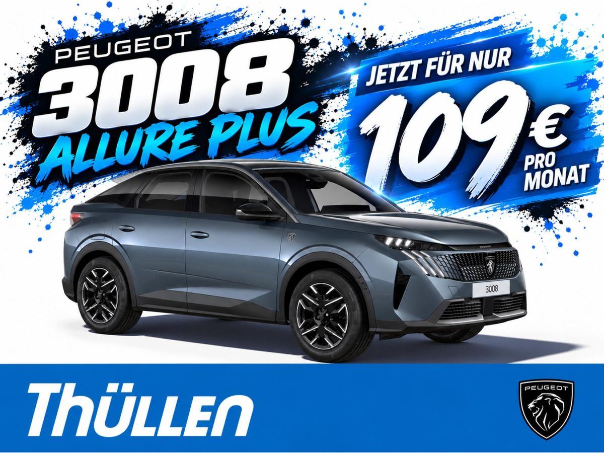 Peugeot 3008 🚀ALLURE PLUS 145PS 🚀GEWERBEKRACHER🚀 Leasing