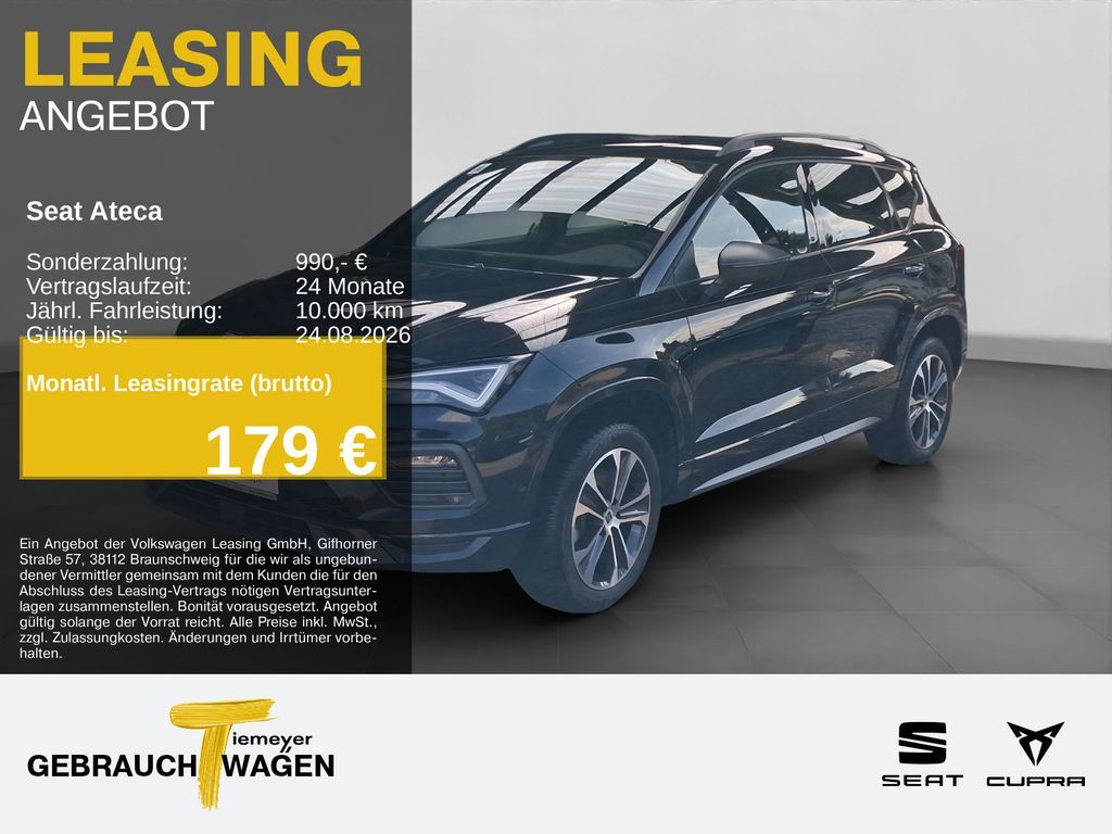 Seat Ateca 2.0 TDI DSG FR AHK KAMERA NAVI+ ACC Leasing