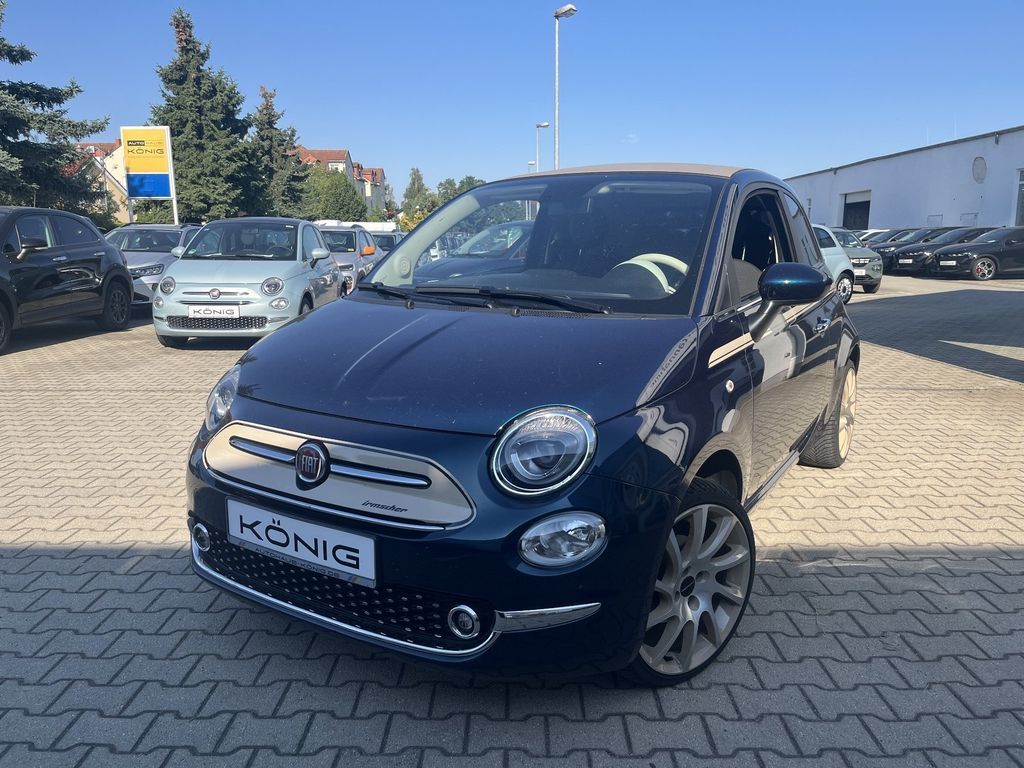 Fiat 500C Cabrio Irmscher Carplay*Klima*Leichtmetall Leasing