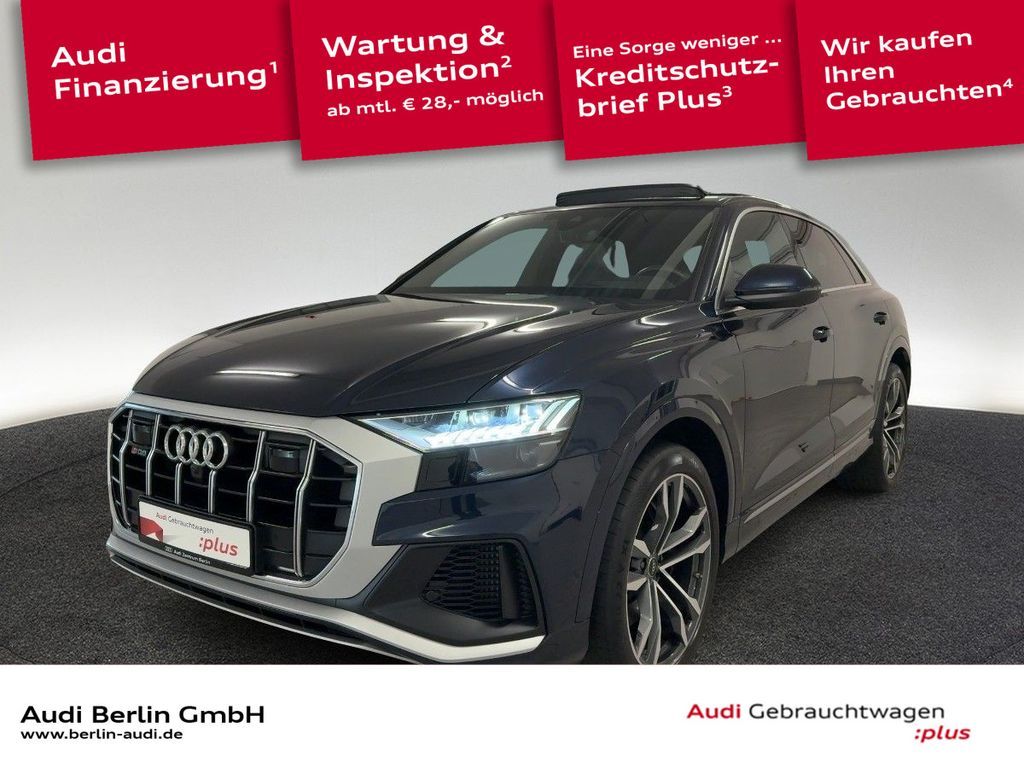 Audi SQ8 TFSI tiptr. AHK LEDER MATRIX 360°K PANO HUD Leasing