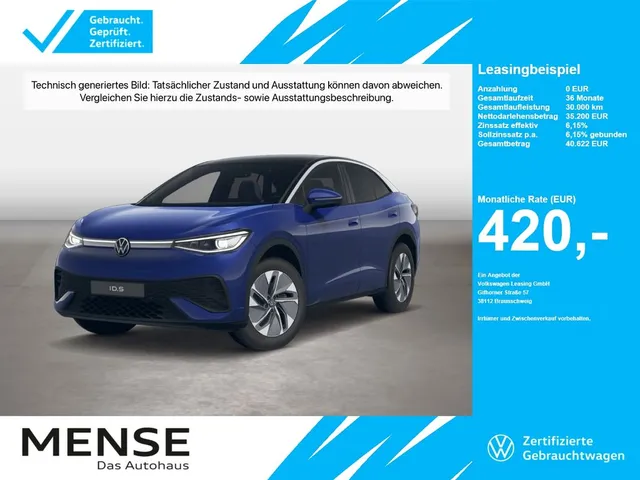Volkswagen ID.5 IQ.Light|Matrix|CarPlay|h/k|HUD|Pano|SD|ACC