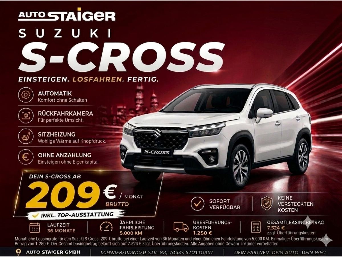 Suzuki S-Cross Comfort Automatik Leasing