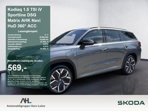 Skoda Kodiaq 1.5 TSI iV Sportline DSG Matrix AHK Navi HuD 360° ACC