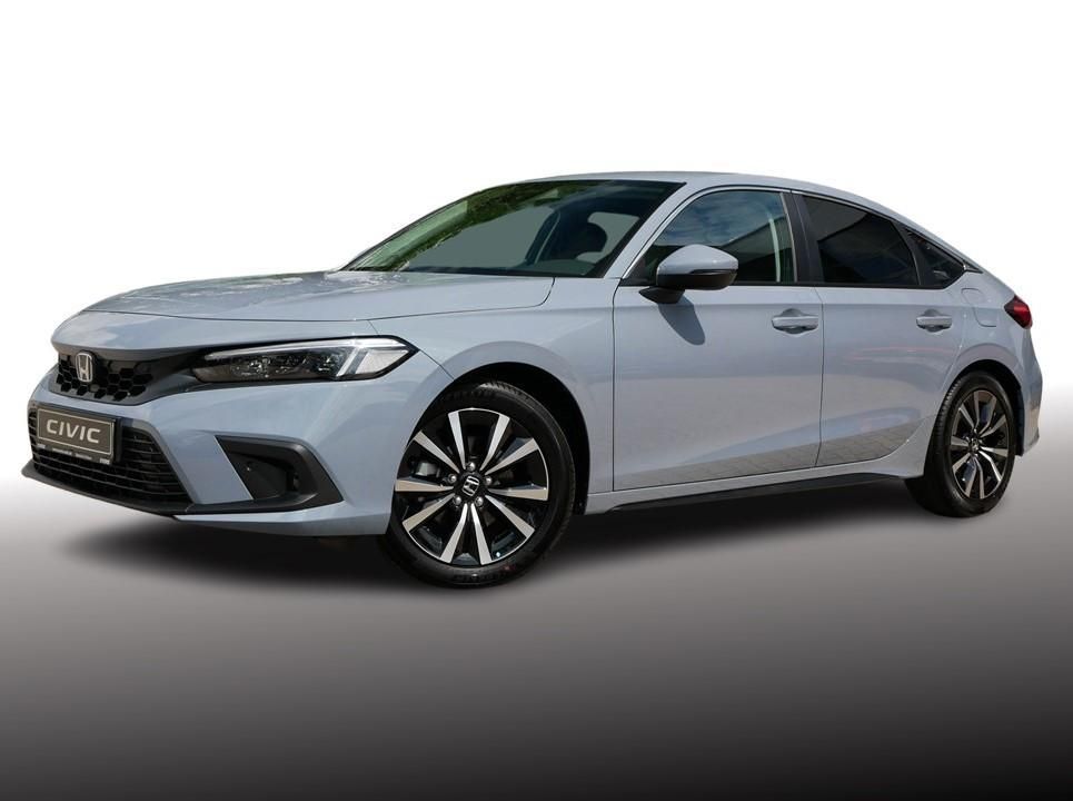 Honda Civic 2.0 e:HEV Elegance LED + NAVI + ACC Leasing