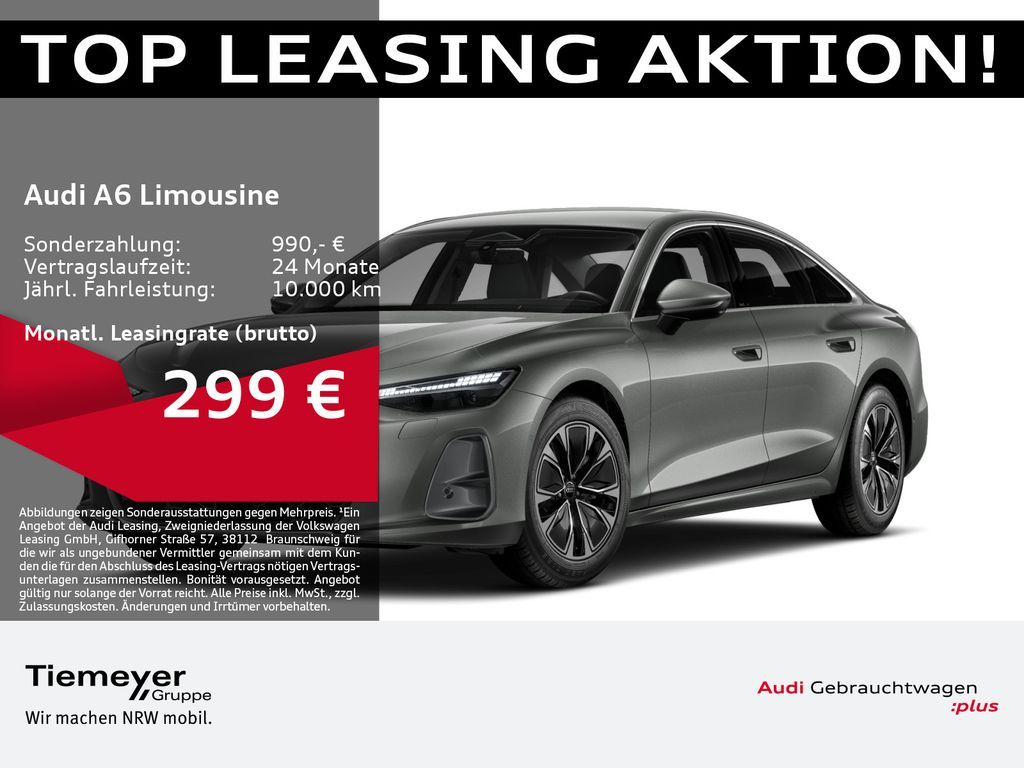 Audi A6 Limousine TDI MATRIX ASSIST SPORTSITZE 360° Leasing