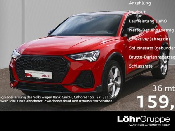 Audi Q3 Sportback 45 TFSI S line Panorama GWF Leasing